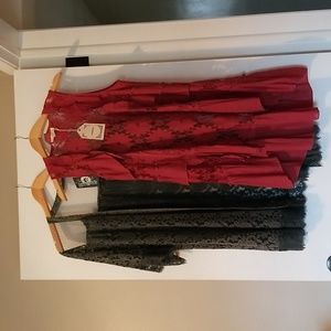 2 size medium lace vests. Sold as s lot. NWT